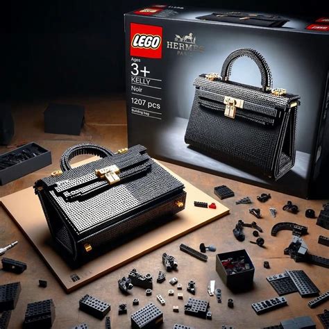 lego purse hermes|bazaar magazine cover hermes.